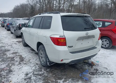 2010 Toyota Highlander Base V6 z USA, uszkodzony, nr VIN JTEBK3EH8A2160289